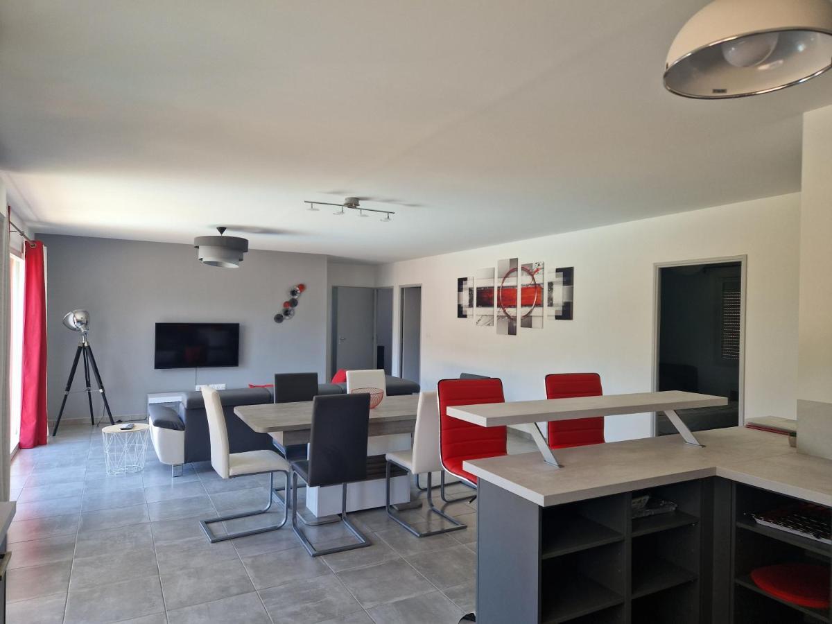 Les Villas Dorees - Villa Soleil Face Au Mont Ventoux Plaisians Экстерьер фото