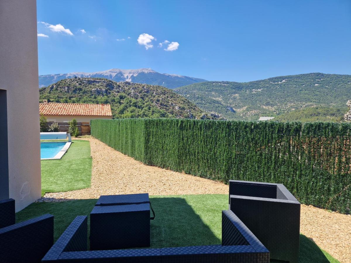Les Villas Dorees - Villa Soleil Face Au Mont Ventoux Plaisians Экстерьер фото