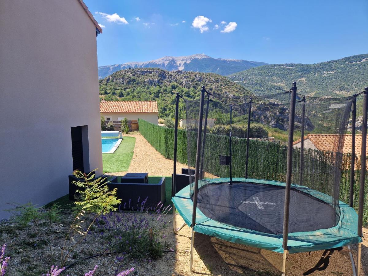 Les Villas Dorees - Villa Soleil Face Au Mont Ventoux Plaisians Экстерьер фото