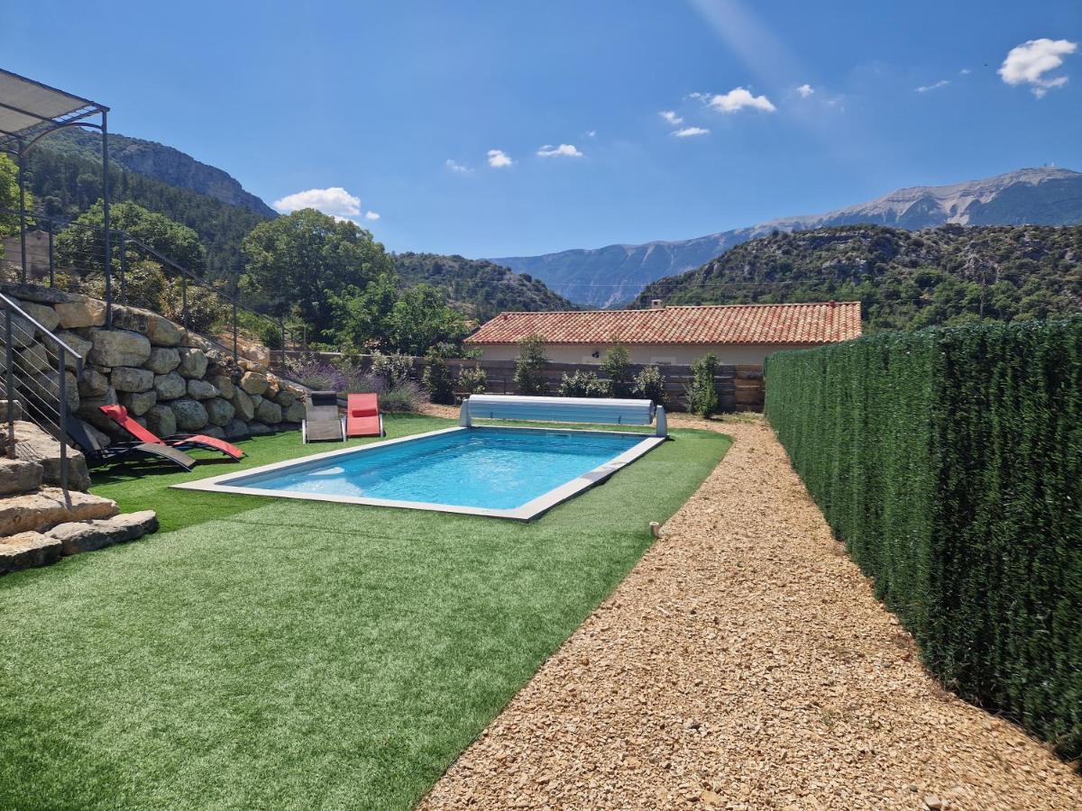 Les Villas Dorees - Villa Soleil Face Au Mont Ventoux Plaisians Экстерьер фото